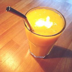 Close-up of drink on table