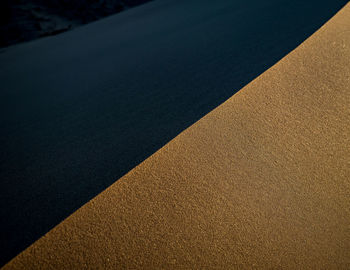 Sand dunes in the gobi dessert, china