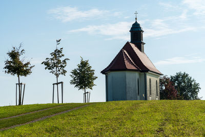 Traditional building against sky