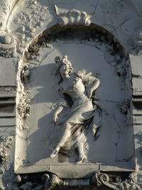 Close-up of old ruin