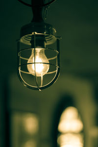 Close-up of light bulb