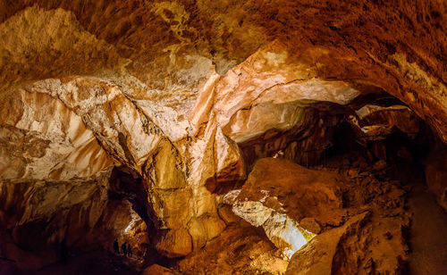 Low angle view of cave