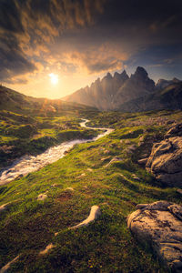 The way to the light, italy, dolomite 