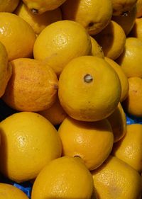 Full frame shot of fruits for sale in market