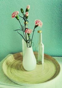 Close-up of flowers in vase