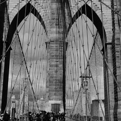 Low angle view of bridge