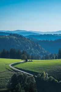Landscape in schwarzwald area, baden-württemberg, germany