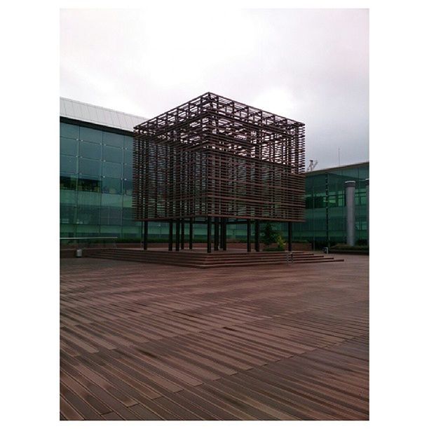 transfer print, architecture, built structure, auto post production filter, building exterior, sky, window, glass - material, city, building, day, modern, sunlight, reflection, indoors, no people, shadow, absence, pattern