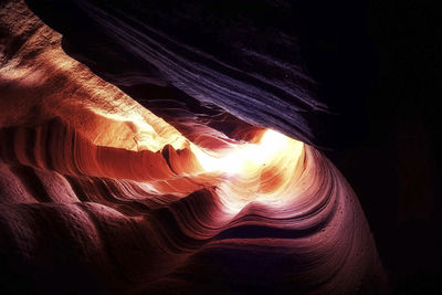 Close-up of cave