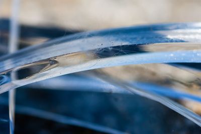 Close-up of metallic object