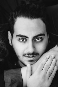 Portrait of young woman