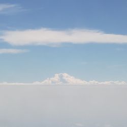 Low angle view of clouds in sky