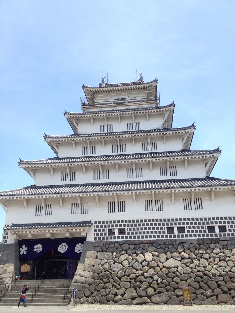 LOW ANGLE VIEW OF A BUILDING