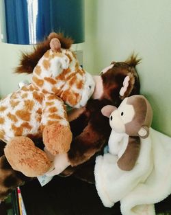 Close-up of stuffed toy