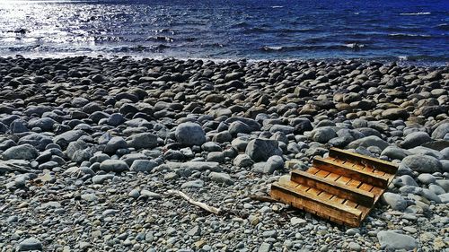 Scenic view of beach