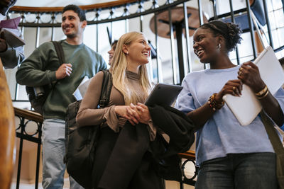 Group of people in city