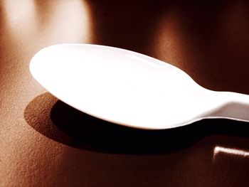 Close-up of food on table