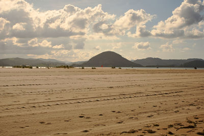 Laredo beach in summer