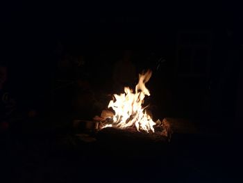 Bonfire at night