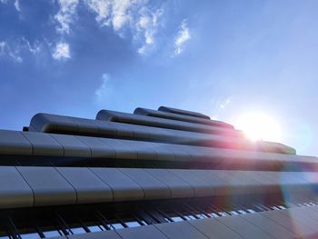 Low angle view of building against sky