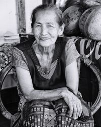 Portrait of a smiling young woman