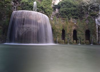 View of waterfall