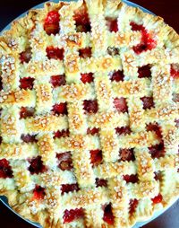 Close-up of cake in plate