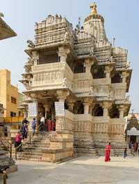 Jagdish temple is one of the famous temples of udaipur, rajasthan, india