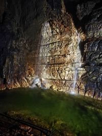 Scenic view of cave