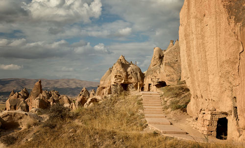 Panoramic view of landscape against sky