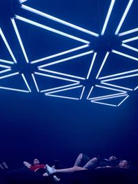 blue