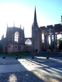 View of church against clear sky