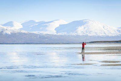 Man fishing