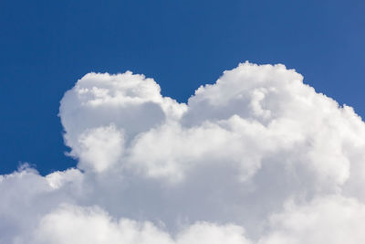 Low angle view of clouds in sky