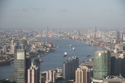 Yangpu bridge shanghai china