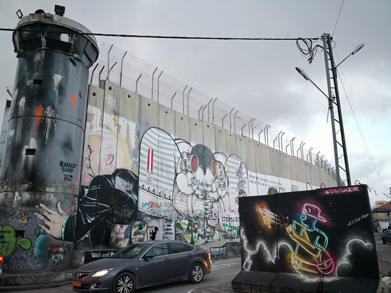 West bank wall