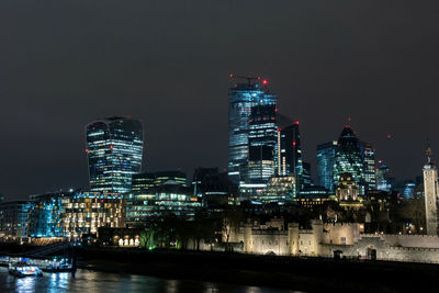 The financial district city of london, uk