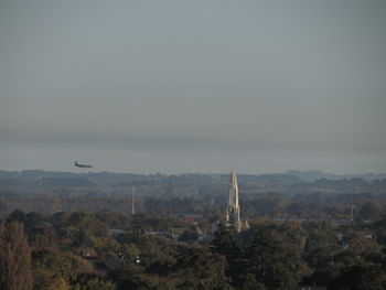 Aerial view of a city