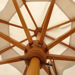 Low angle view of metal structure