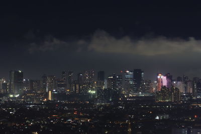 Metro manila, view from taytay, rizal