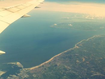 Aerial view of landscape