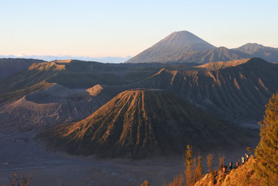 View from bromo national park indonesia