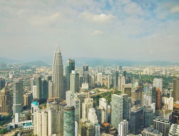 Aerial view of cityscape