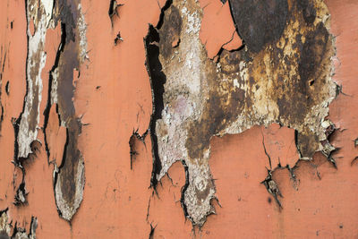 Full frame shot of weathered wall