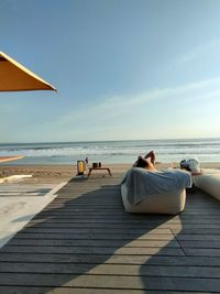 Sunny day at alila seminyak