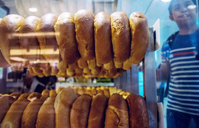 Full frame shot of food for sale