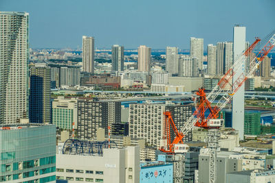 Modern buildings in city