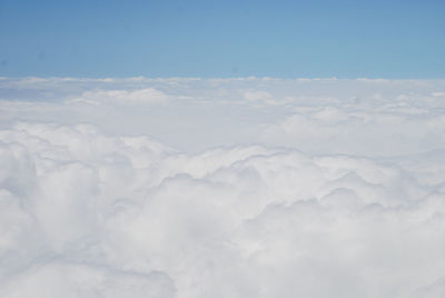 Low angle view of clouds in sky