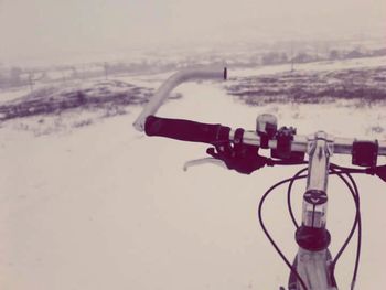 Close-up of snow