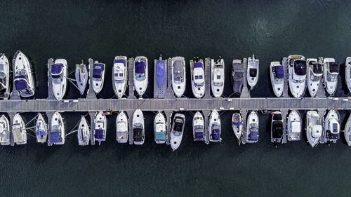 Directly above shot of text on wall